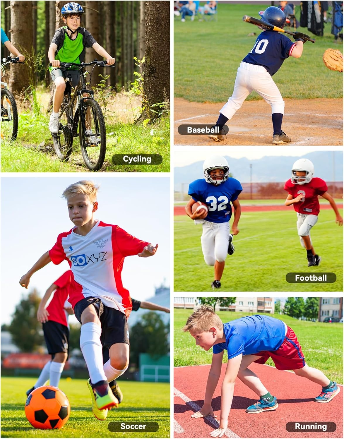 image:imageRunhit Youth Boys Compression ShortsBoys Performance Athletic Base Layers Underwear Sports Shorts3pack Blackblackblack