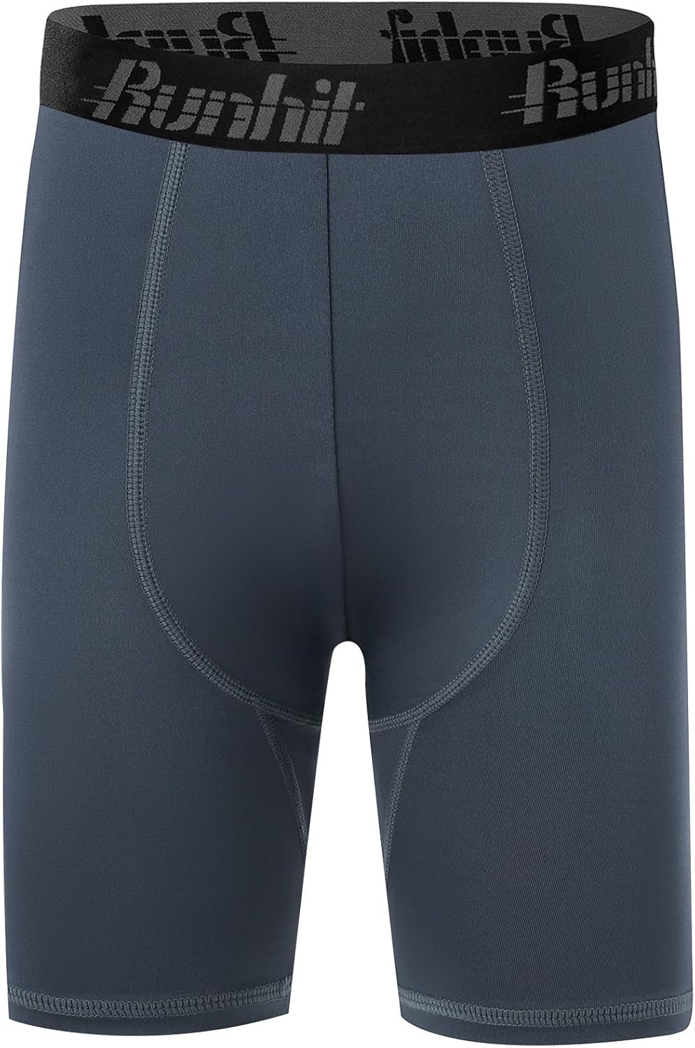 image:imageRunhit Youth Boys Compression ShortsBoys Performance Athletic Base Layers Underwear Sports Shorts3pack Blackwhitegray