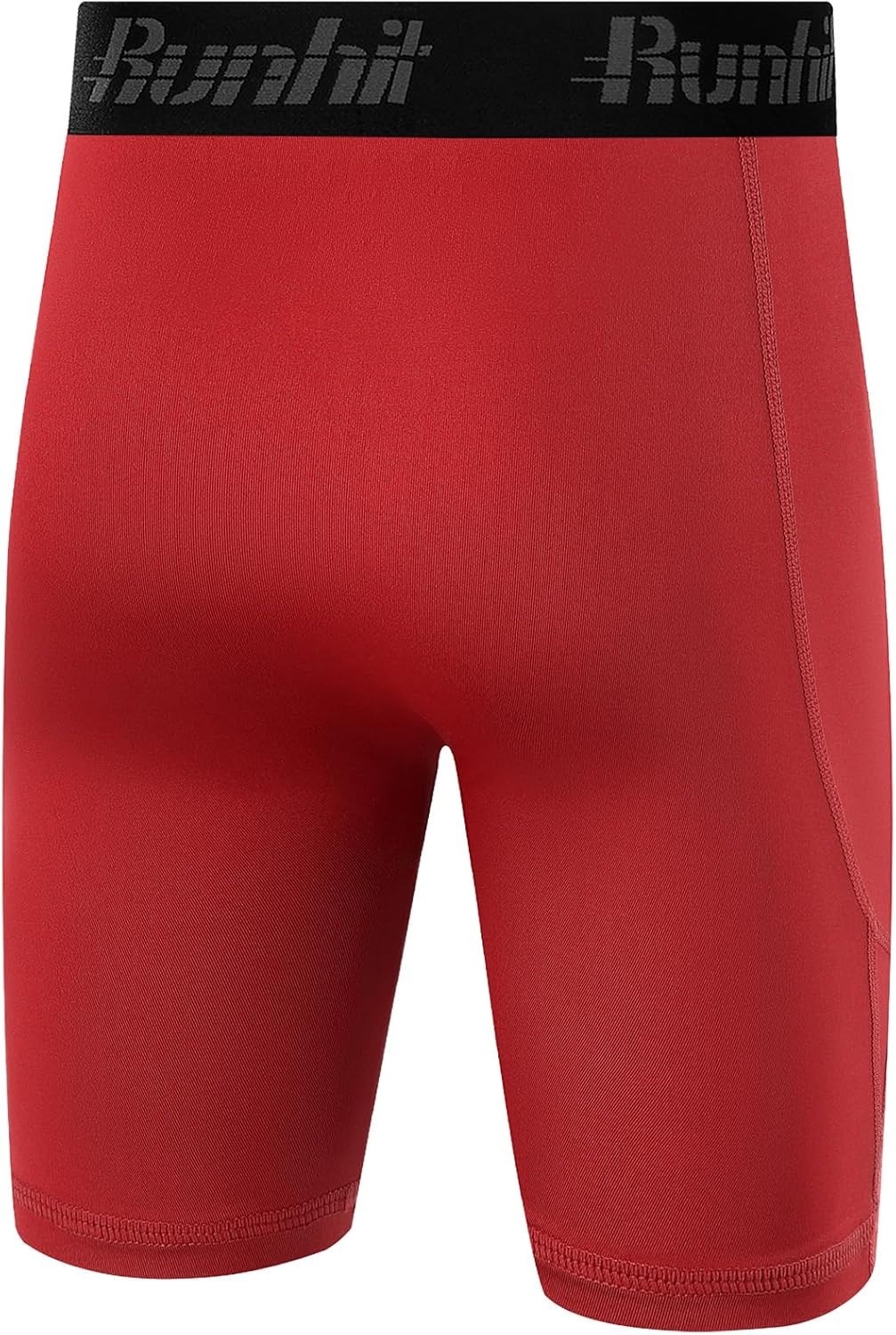 image:imageRunhit Youth Boys Compression ShortsBoys Performance Athletic Base Layers Underwear Sports Shorts3pack Blackwhitered