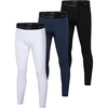 3pack Black+white+navy Blue(no Pocket)