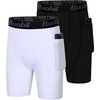 2 Pack:black white