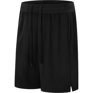 image:imageRunhit Boys Basketball Shorts Mesh Pockets Athletic Soccer Shorts for Youth Kids Running Gym PE Tennis Quick Dry Size 620Black