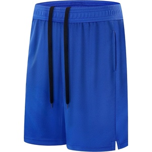 image:imageRunhit Boys Basketball Shorts Mesh Pockets Athletic Soccer Shorts for Youth Kids Running Gym PE Tennis Quick Dry Size 620Royal Blue