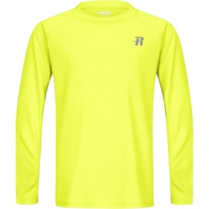 image:imageRunhit UPF 50 Boys Swim Shirt Rash Guard for Boys Long Sleeve Youth Kids UV Sun Protection Shirt for Beach Surf HikingLight Yellow