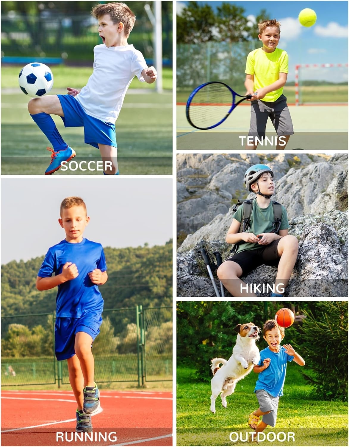 image:imageRunhit Boys Athletic Shorts Quick Dry Running Shorts for Youth Kids Lightweight Basketball Soccer Gym Shorts Zipper PocketsCold Gray