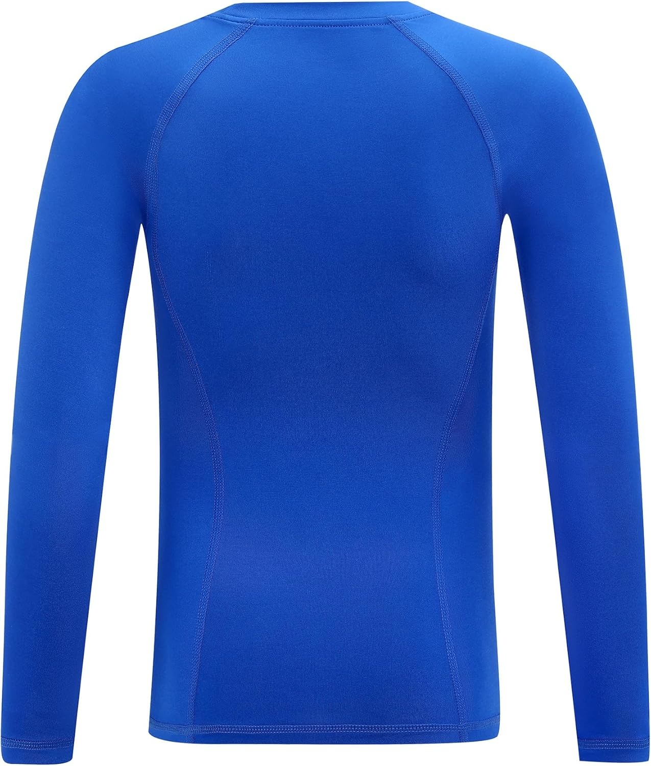 image:imageRunhit Boys Compression Shirt Kids Long Sleeve Athletic Undershirt Youth Quick Dry Base Layer for Football BaseballBlackWhiteBlue