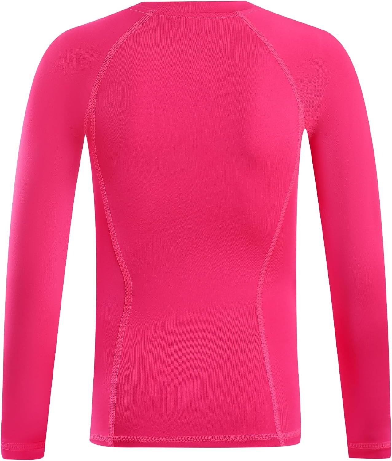 image:imageRunhit Boys Compression Shirt Kids Long Sleeve Athletic Undershirt Youth Quick Dry Base Layer for Football BaseballPink