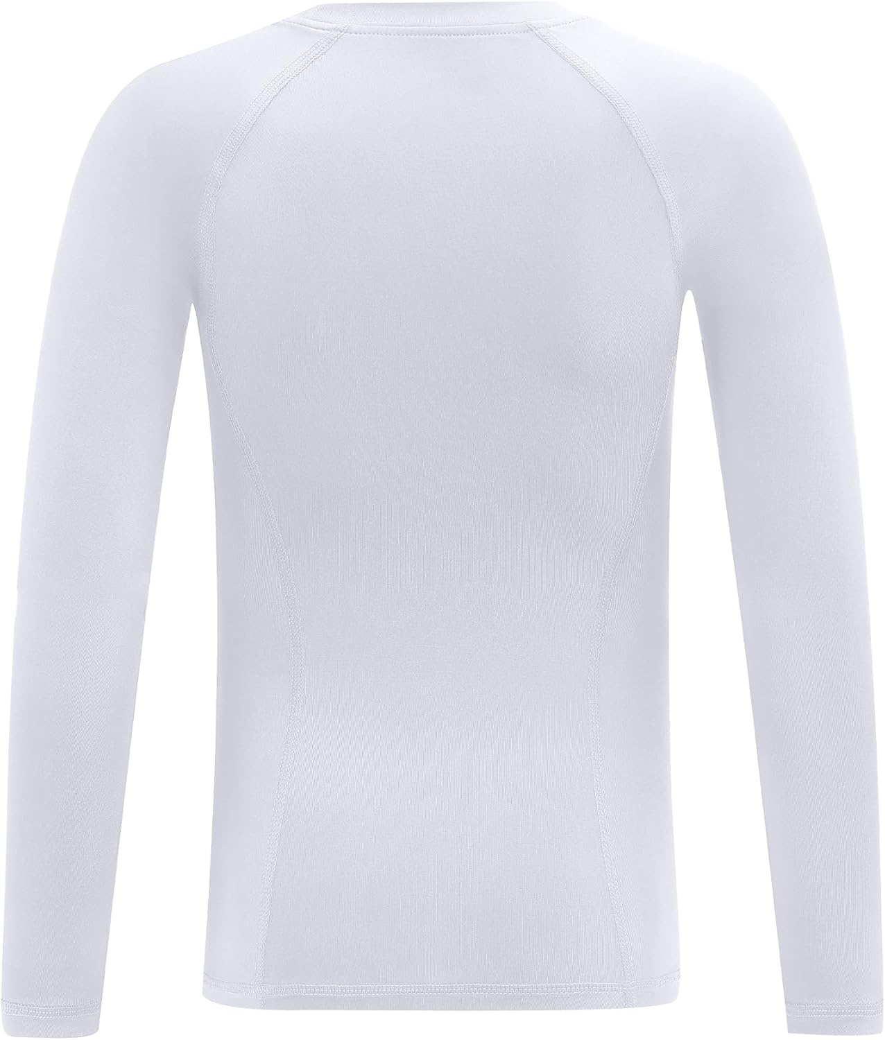 image:imageRunhit Boys Compression Shirt Kids Long Sleeve Athletic Undershirt Youth Quick Dry Base Layer for Football BaseballWhite
