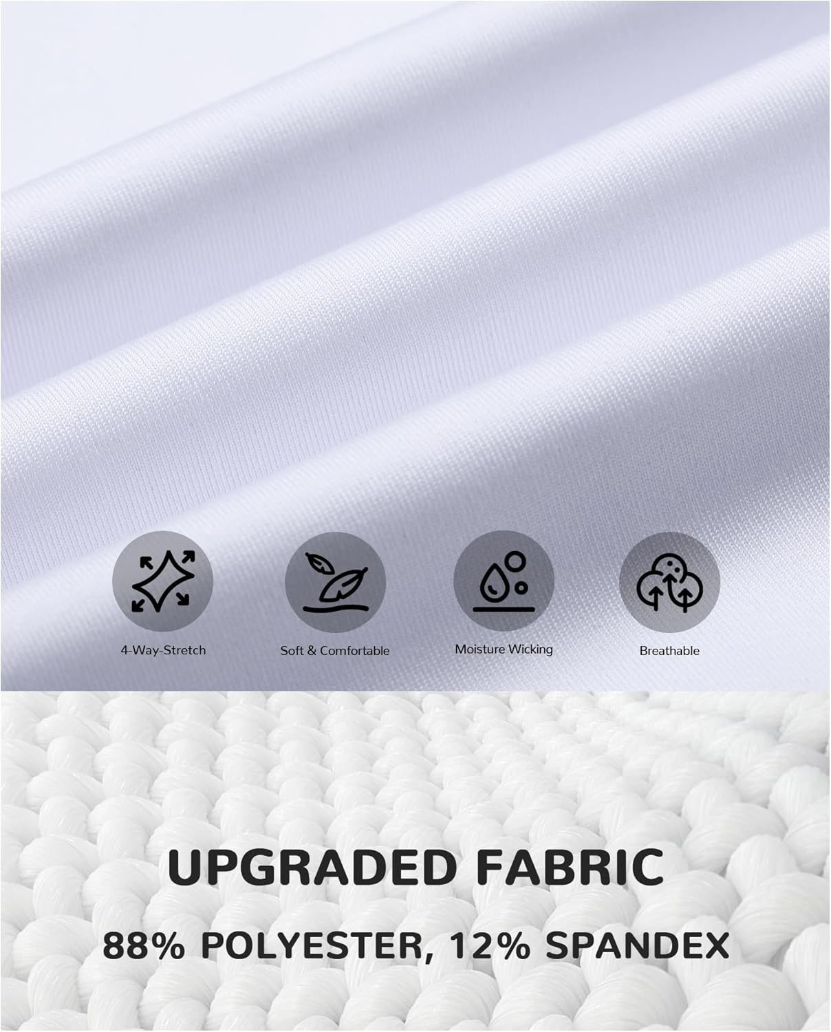 image:imageRunhit Boys Compression Shirt Kids Long Sleeve Athletic Undershirt Youth Quick Dry Base Layer for Football BaseballWhiteWhiteWhite