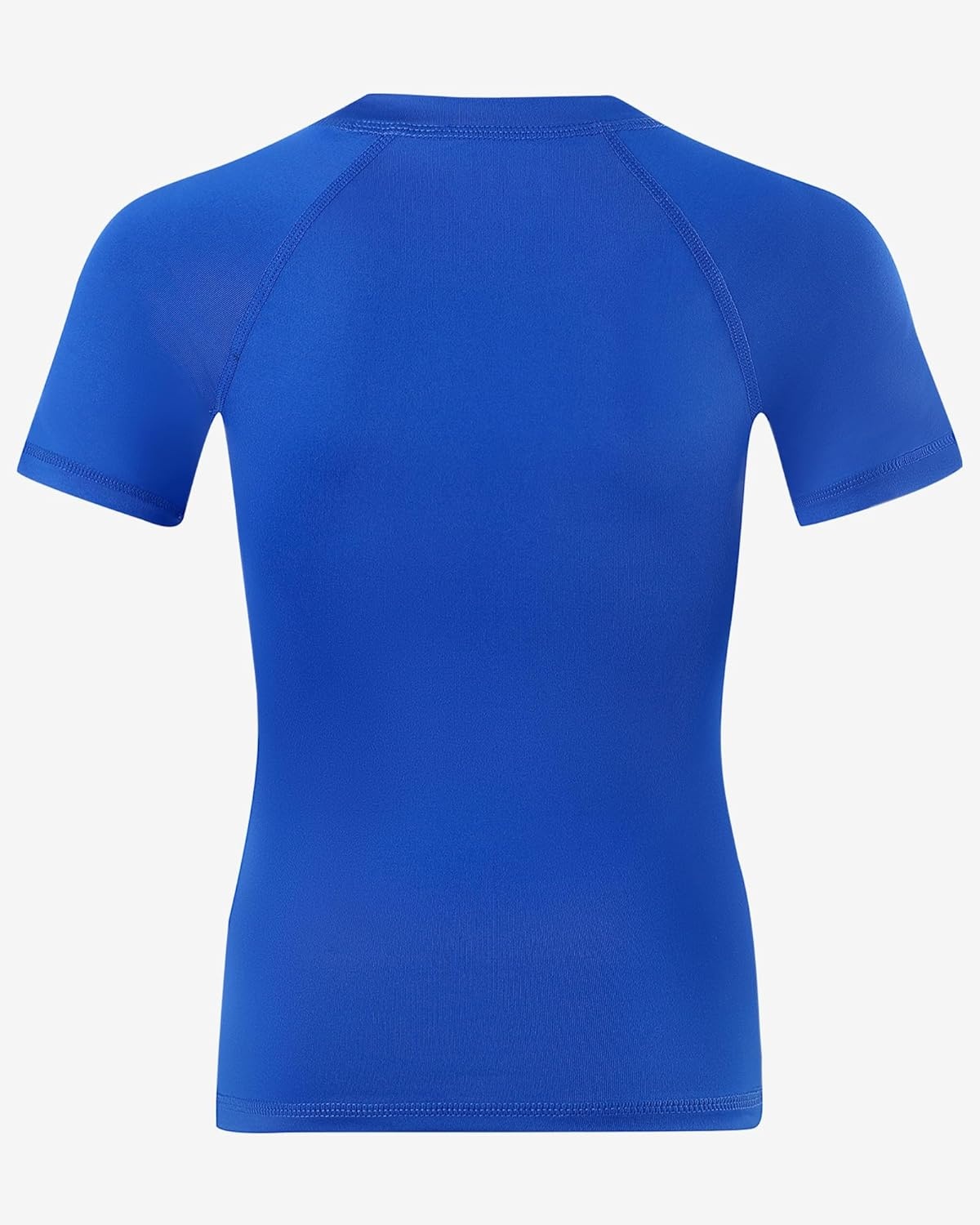 image:imageRunhit Boys Compression Shirt Short Sleeve Youth Basketball Undershirt Kids Quick Dry Athletic Base Layer TShirt1 Pack Blue