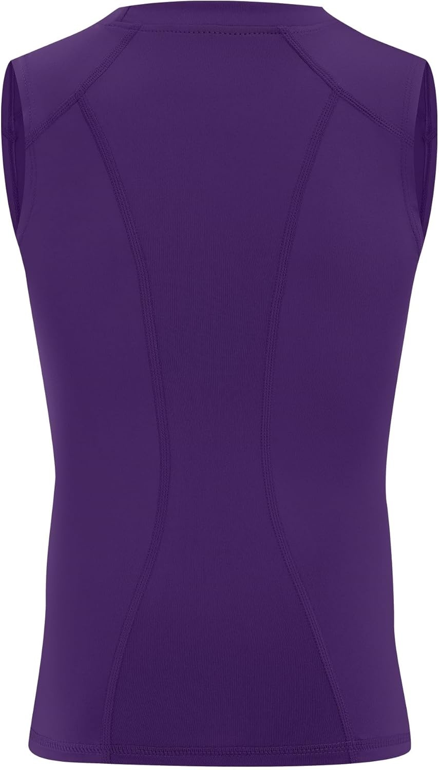 image:imageRunhit Boys Sleeveless Compression Shirt Kids Athletic Tank Tops Youth Quick Dry Undershirt for Football BasketballPurple