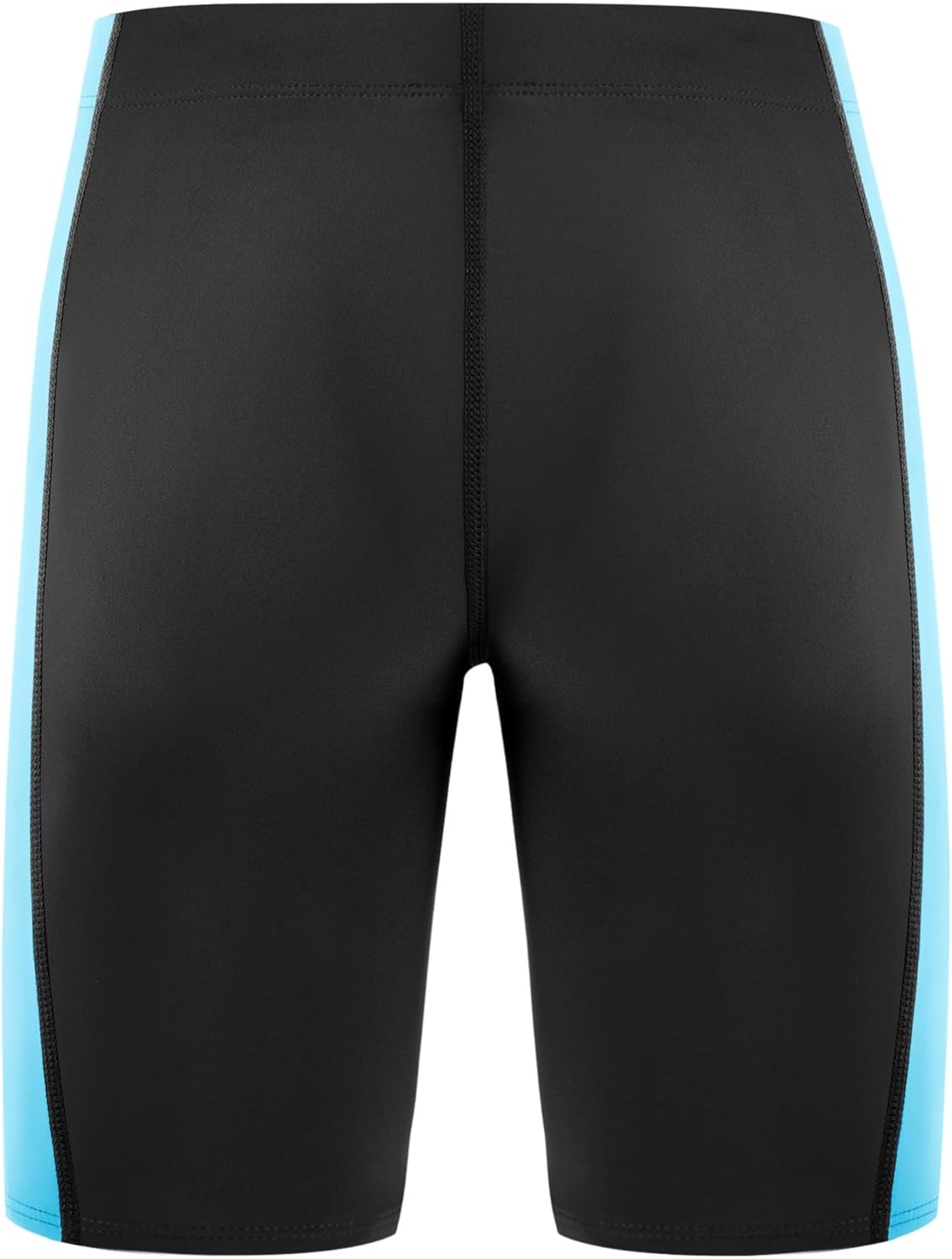image:imageRunhit Boys Swim Jammers Youth Competitive Swimsuit UPF 50 Quick Dry Athletic Compression Swimming ShortsBlack and Blue