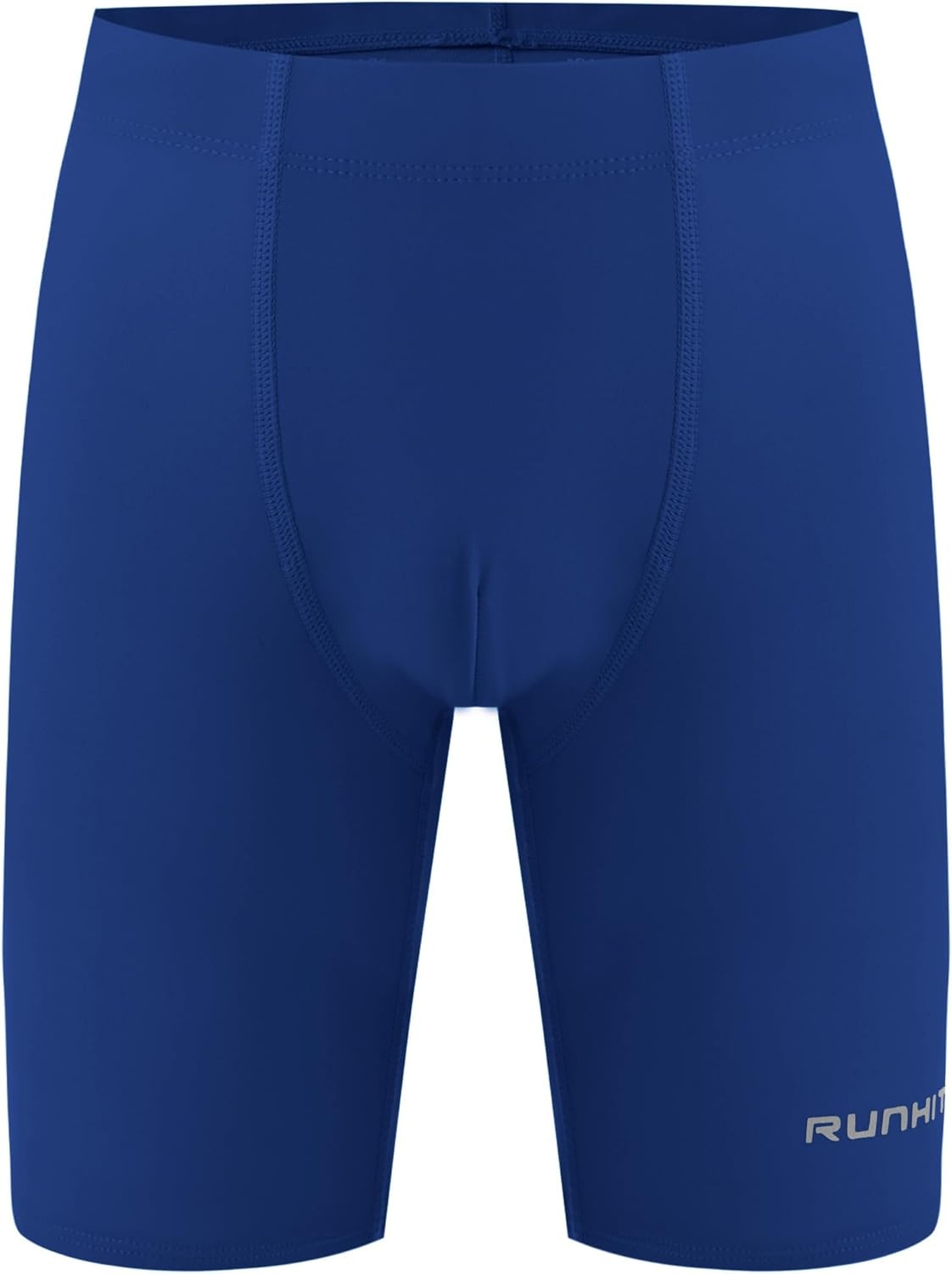 image:imageRunhit Boys Swim Jammers Youth Competitive Swimsuit UPF 50 Quick Dry Athletic Compression Swimming ShortsNavy
