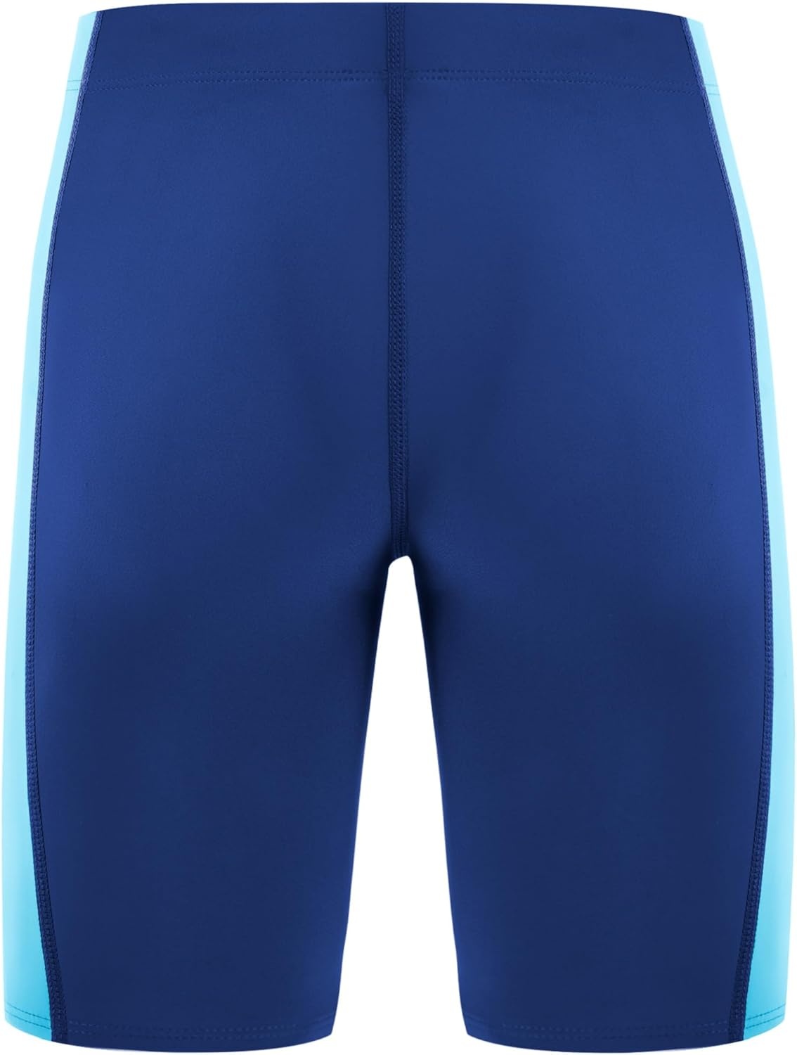 image:imageRunhit Boys Swim Jammers Youth Competitive Swimsuit UPF 50 Quick Dry Athletic Compression Swimming ShortsNavy and Blue