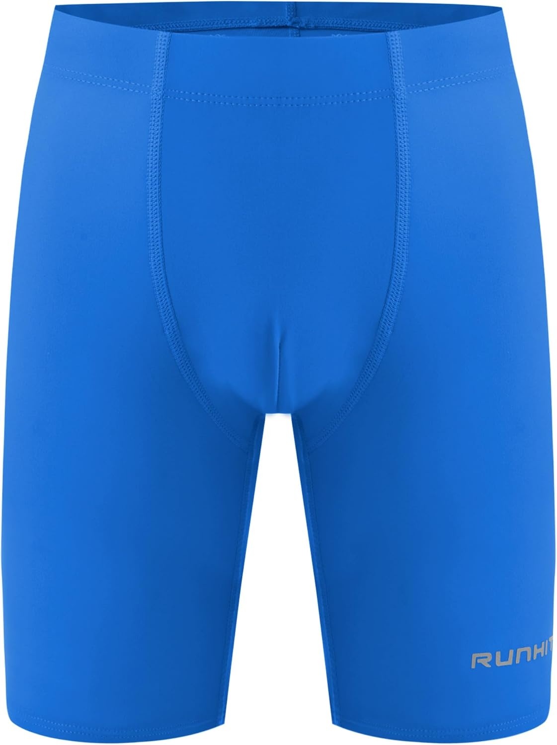 image:imageRunhit Boys Swim Jammers Youth Competitive Swimsuit UPF 50 Quick Dry Athletic Compression Swimming ShortsRoyal Blue