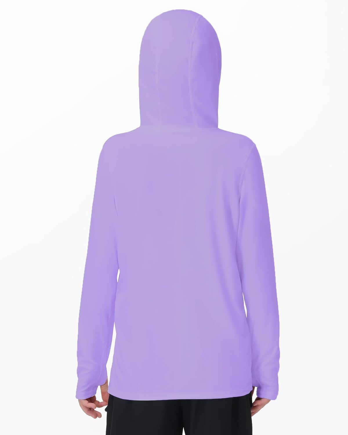 image:imageRunhit Boys amp Toddler UPF 50 Rash Guard Hoodie Kids UV Sun Protection Long Sleeve Shirt for Fishing Outdoor Beach CampingPurple