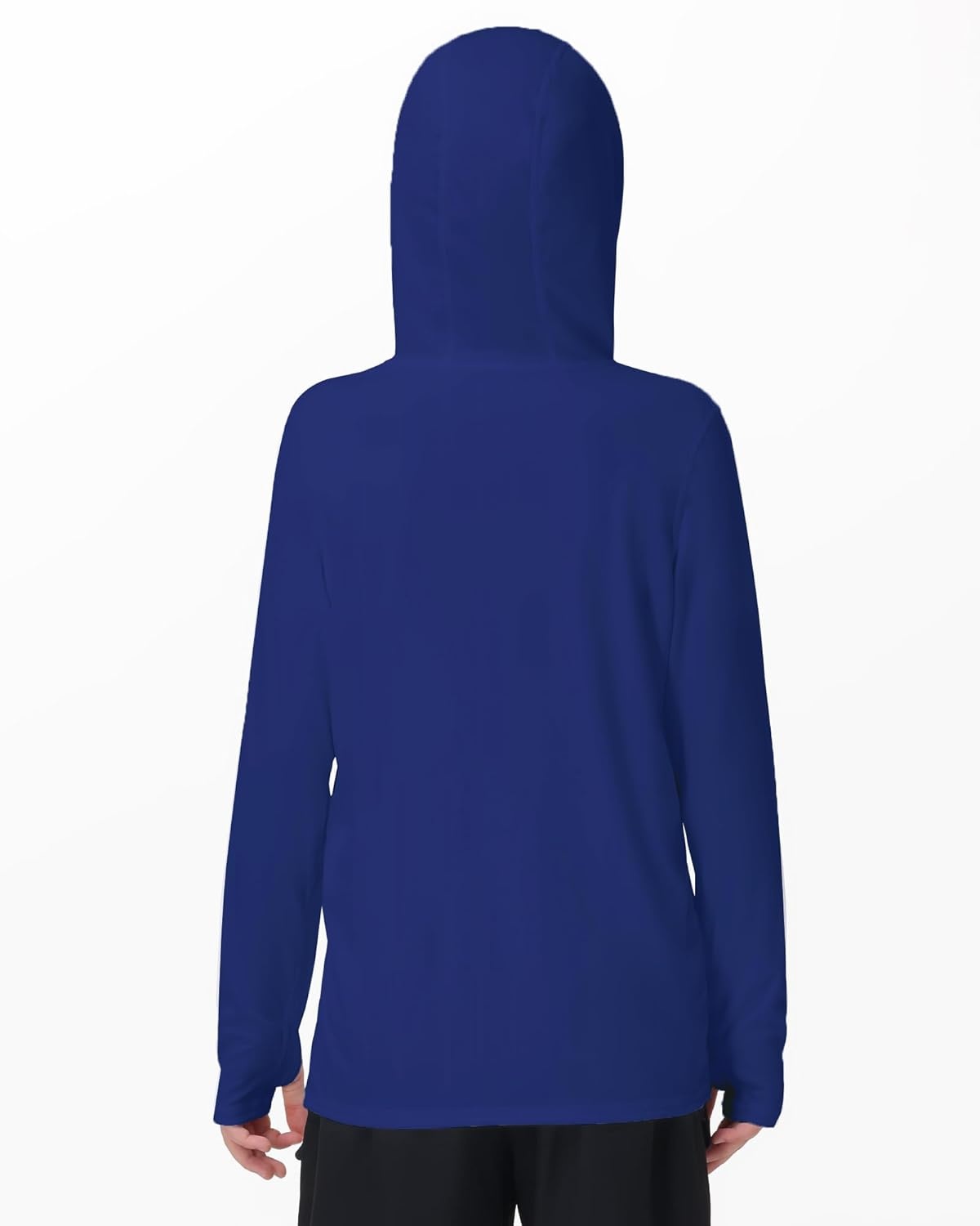 image:imageRunhit Boys amp Toddler UPF 50 Rash Guard Hoodie Kids UV Sun Protection Long Sleeve Shirt for Fishing Outdoor Beach CampingRoyal Blue
