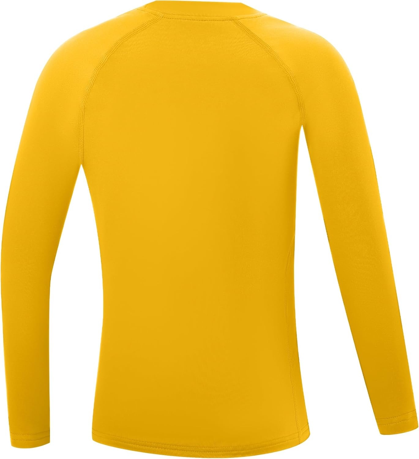image:imageRunhit Youth Boys Compression Thermal Shirt Long Sleeve Fleece Base Layer Undershirt for Football Baseball Soccer BasketballGold