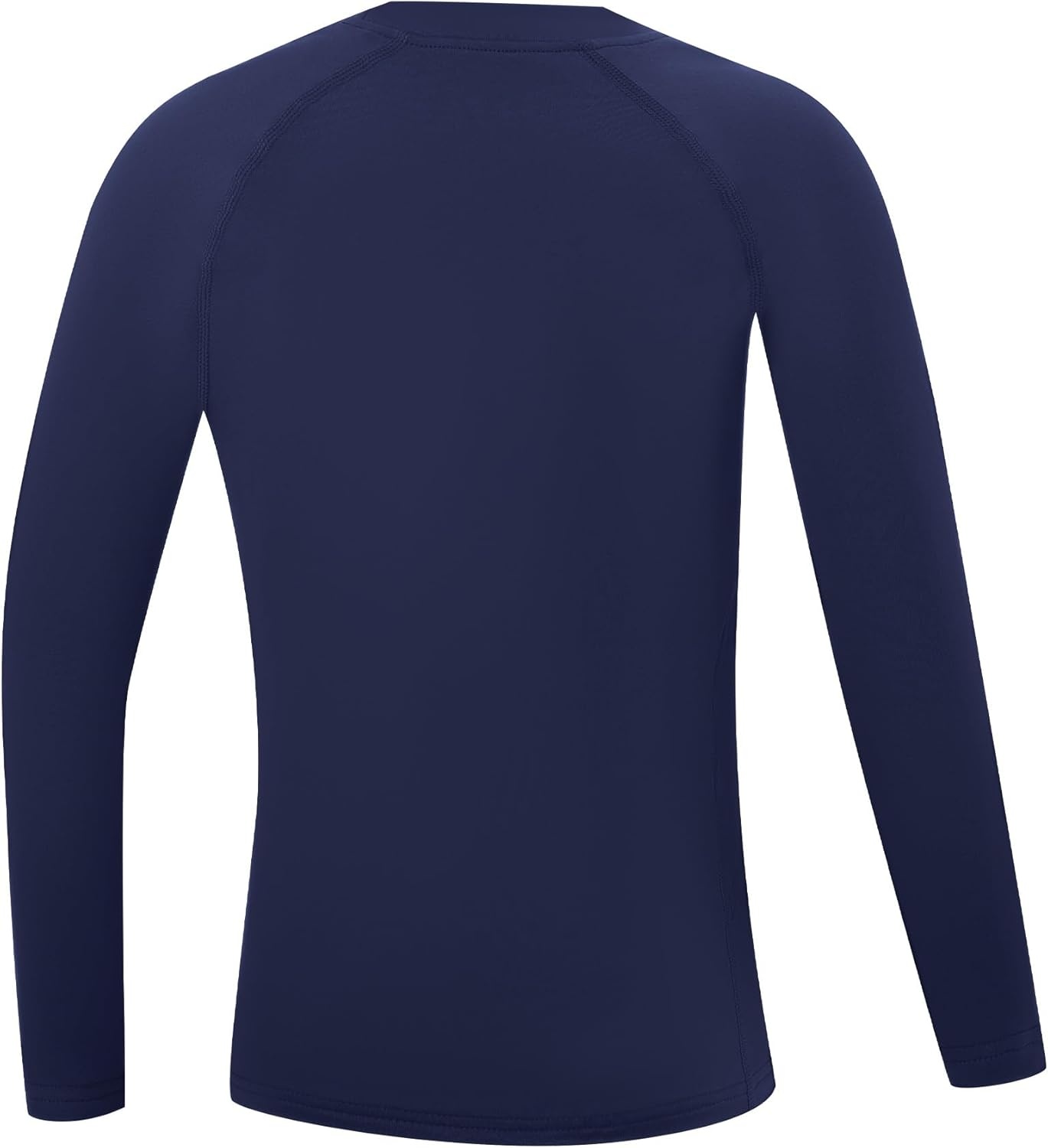 image:imageRunhit Youth Boys Compression Thermal Shirt Long Sleeve Fleece Base Layer Undershirt for Football Baseball Soccer BasketballNavy Blue