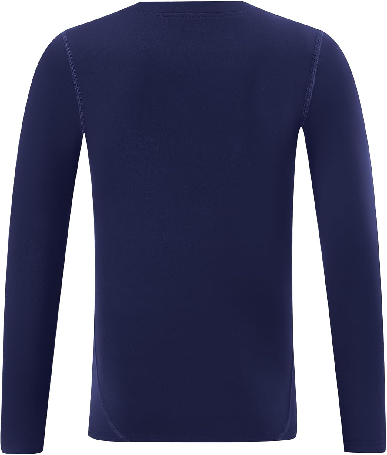 image:imageRunhit Youth Boys Compression Thermal Shirt Long Sleeve Quick Dry Fleece Undershirt Kids Baseball Football Base LayerNavycrewneck