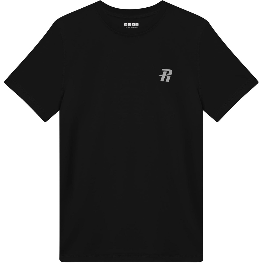 image:imageRunhit Boys Rash Guard Short Sleeve Swim Shirt Kids UPF 50 Quick Dry Rashguard Sun Protection Water TShirt 2T to YouthBlack