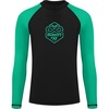 Black With Green