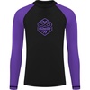 Black With Purple