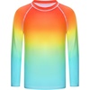 Orange-blue-green