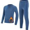 Flower Blue: No Fly/ With Thumbhole