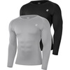 (2 Pack)black/Light Gray