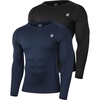 (2 Pack)black/Navy