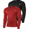 (2 Pack)black/Red