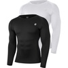 (2 Pack)black/White