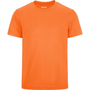 image:imageRunhit Boys Athletic TShirts Kids UPF 50 Short Sleeve Rash Guard Youth Sports Undershirt for Basketball Soccer BaseballOrange