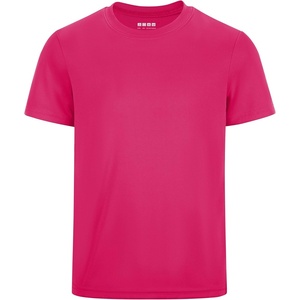 image:imageRunhit Boys Athletic TShirts Kids UPF 50 Short Sleeve Rash Guard Youth Sports Undershirt for Basketball Soccer BaseballRose Red