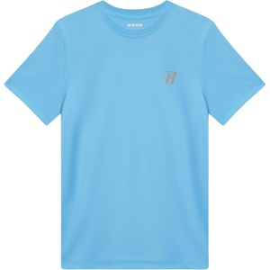 image:imageRunhit Boys Rash Guard Short Sleeve Swim Shirt Kids UPF 50 Quick Dry Rashguard Sun Protection Water TShirt 2T to YouthIce Blue