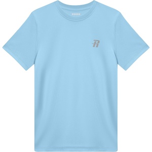 image:imageRunhit Boys Rash Guard Short Sleeve Swim Shirt Kids UPF 50 Quick Dry Rashguard Sun Protection Water TShirt 2T to YouthLight Blue