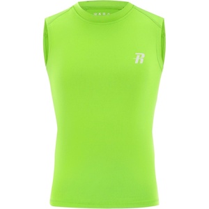image:imageRunhit Boys Sleeveless Compression Shirt Kids Athletic Tank Tops Youth Quick Dry Undershirt for Football BasketballFluorescent Yellow