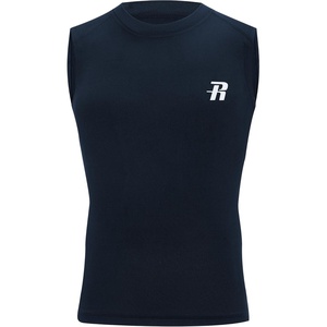 image:imageRunhit Boys Sleeveless Compression Shirt Kids Athletic Tank Tops Youth Quick Dry Undershirt for Football BasketballNavy