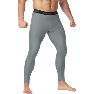 image:imageRunhit Mens BJJ Rash Guard Jiu Jitsu Compression Spats Pants No Gi MMA Leggings Martial Arts Sports Tights Base LayerGray