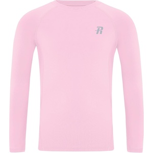 image:imageRunhit Youth Boys Compression Shirt Long Sleeve Kids Football Basketball Undershirt Quick Dry Moisture Wicking Sports TopsLight Pink