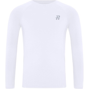 image:imageRunhit Youth Boys Compression Shirt Long Sleeve Kids Football Basketball Undershirt Quick Dry Moisture Wicking Sports TopsWhite