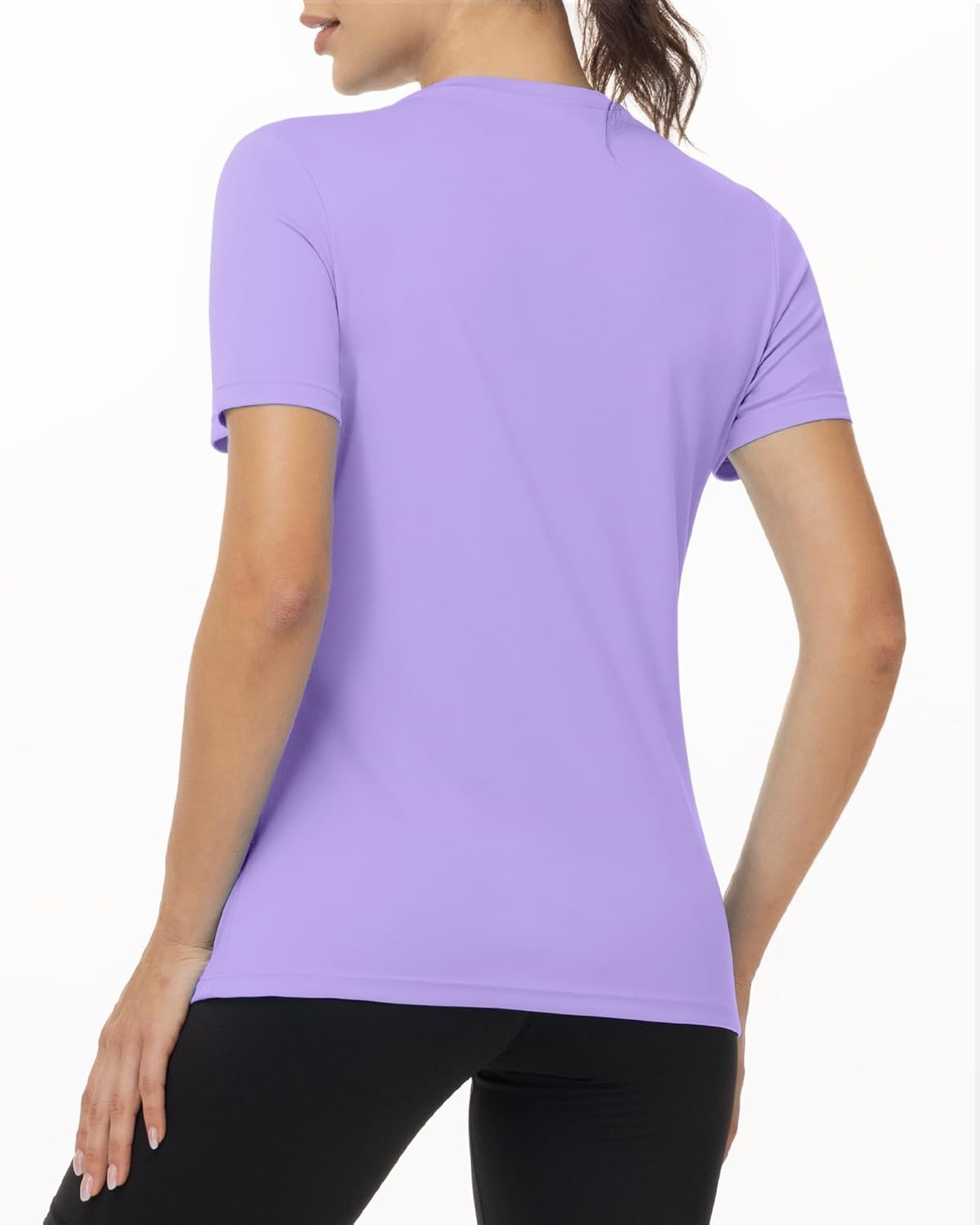 image:imageRunhit Womens UPF 50 Sun Protection Shirts Short Sleeve UV Rash Guard SPF Workout Tops TShirt Quick Dry Swim Hiking RunningPurple