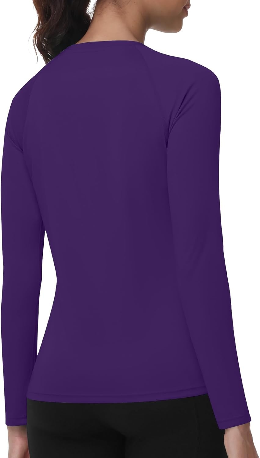 image:imageRunhit Womens UPF 50 Sun Shirts with Pockets Long Sleeve UV Protection Swim Rash Guard Lightweight Quick Dry Workout HikingDeep Purple