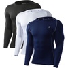 (3 Pack) Black/White/Navy