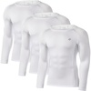 (3 Pack) White/White/White