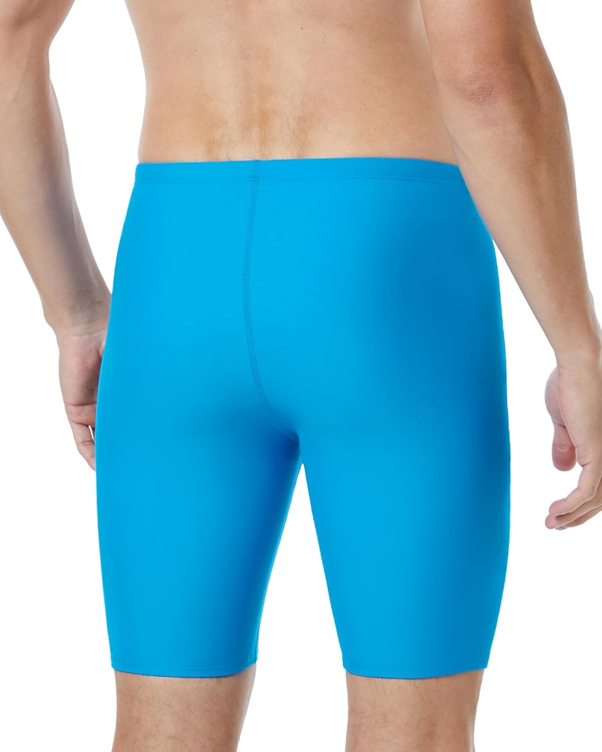 image:imageRunhit Mens Swim Jammers Competitive Swim Racing Team Swimsuit Quick Dry Athletic Swimming Shorts UPF 50Blue